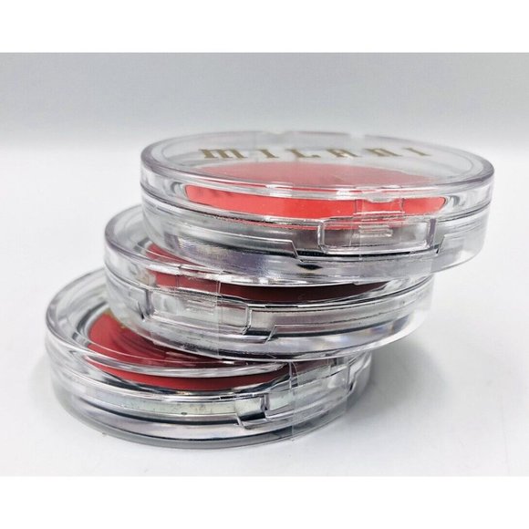 3x Milani Cheek Kiss Cream Blush CORAL CRUSH FCB220-120, 0.21 oz Each - Picture 2 of 7